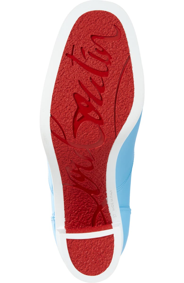 Christian Louboutin Loubirain Waterproof Bootie, Alternate, color,