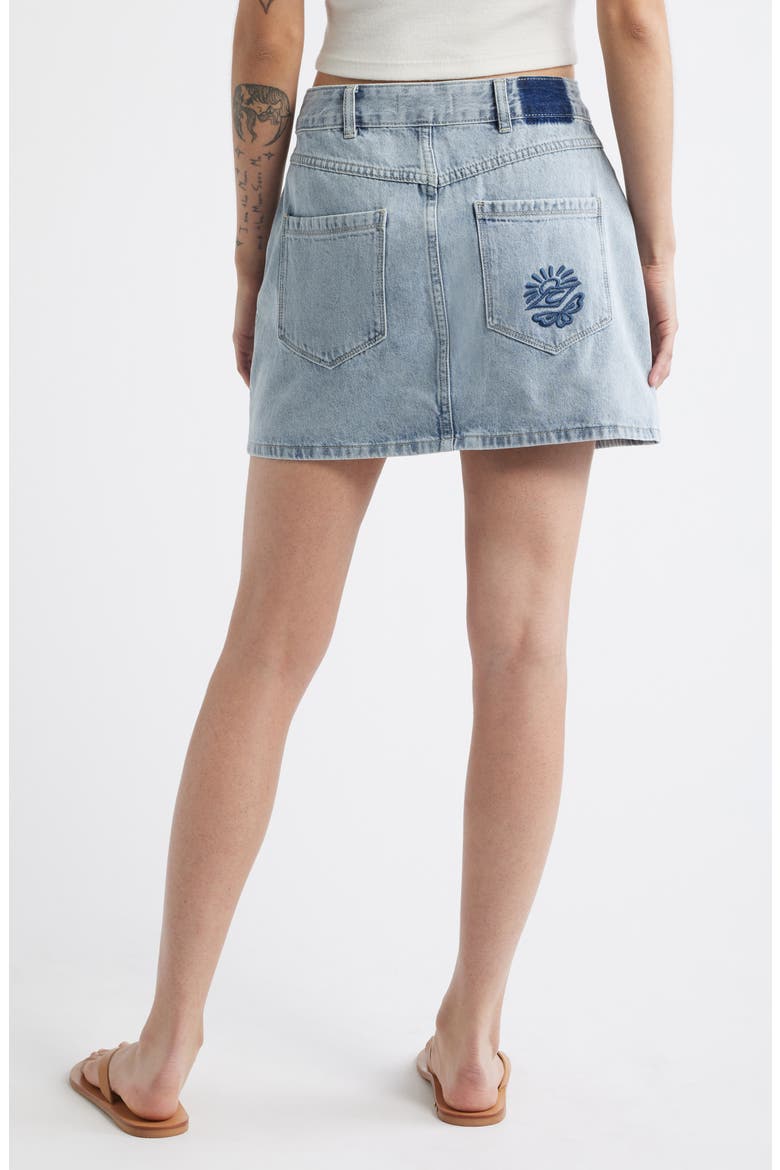 Tabby 2.0 Denim Miniskirt, Alternate, color, VINTAGE BLUE