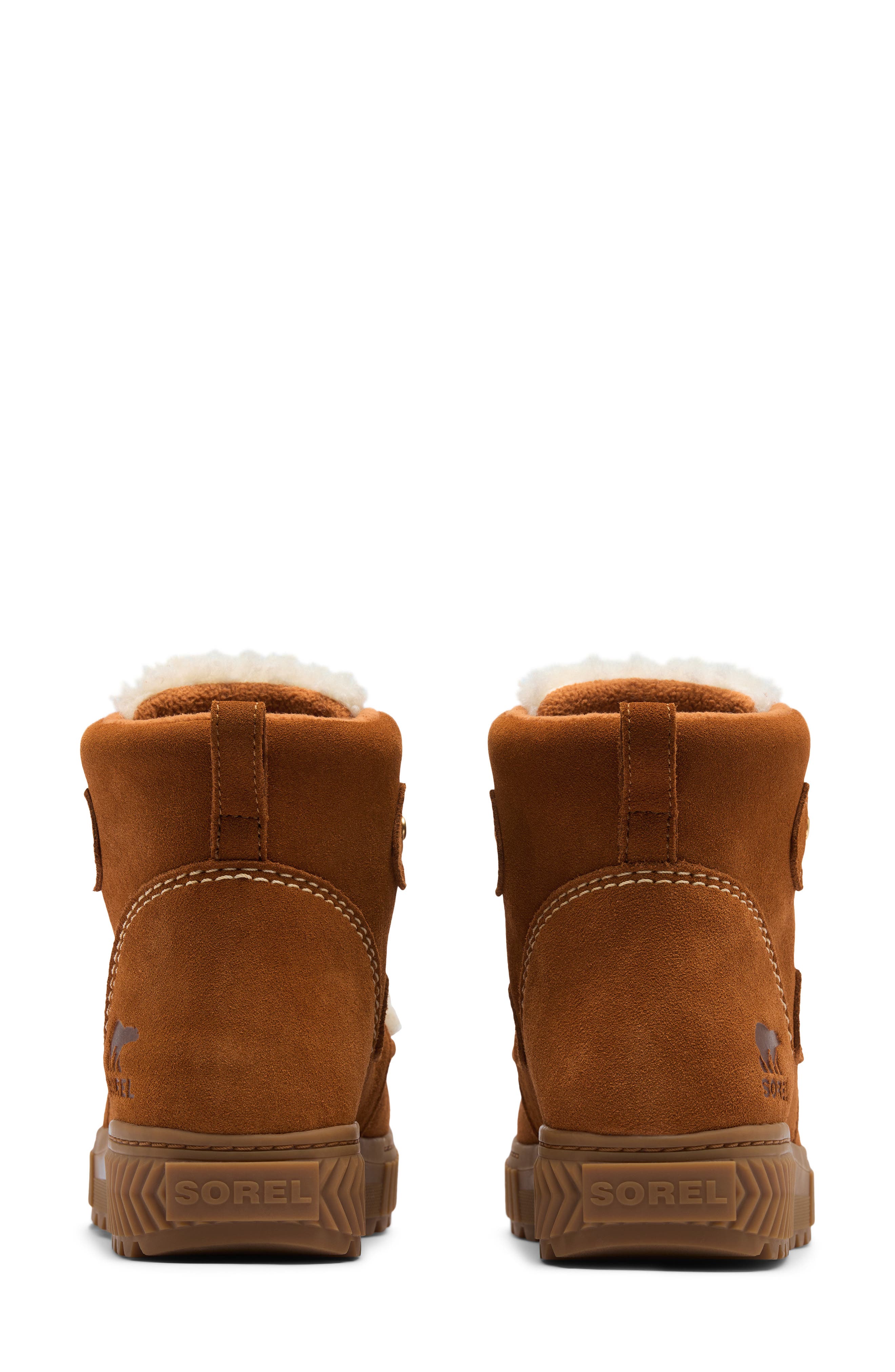 One Ave™ Alpine Faux Fur Trim Waterproof Boot, Alternate, color, ICED TEA/ GUM 10