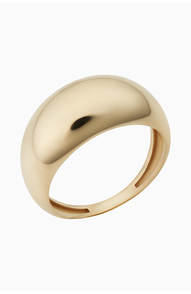 Oradina 14K Yellow Gold Archie Bold Ring, Main, color, Yellow Gold