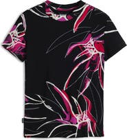 Desigual Floral Rib T-Shirt