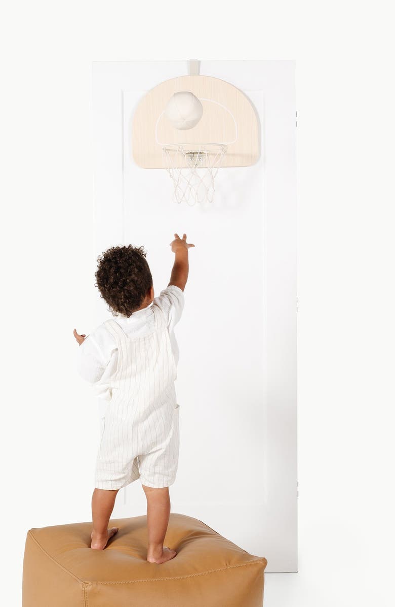 GATHRE Doorway Basket Ball Hoop, Alternate, color, White