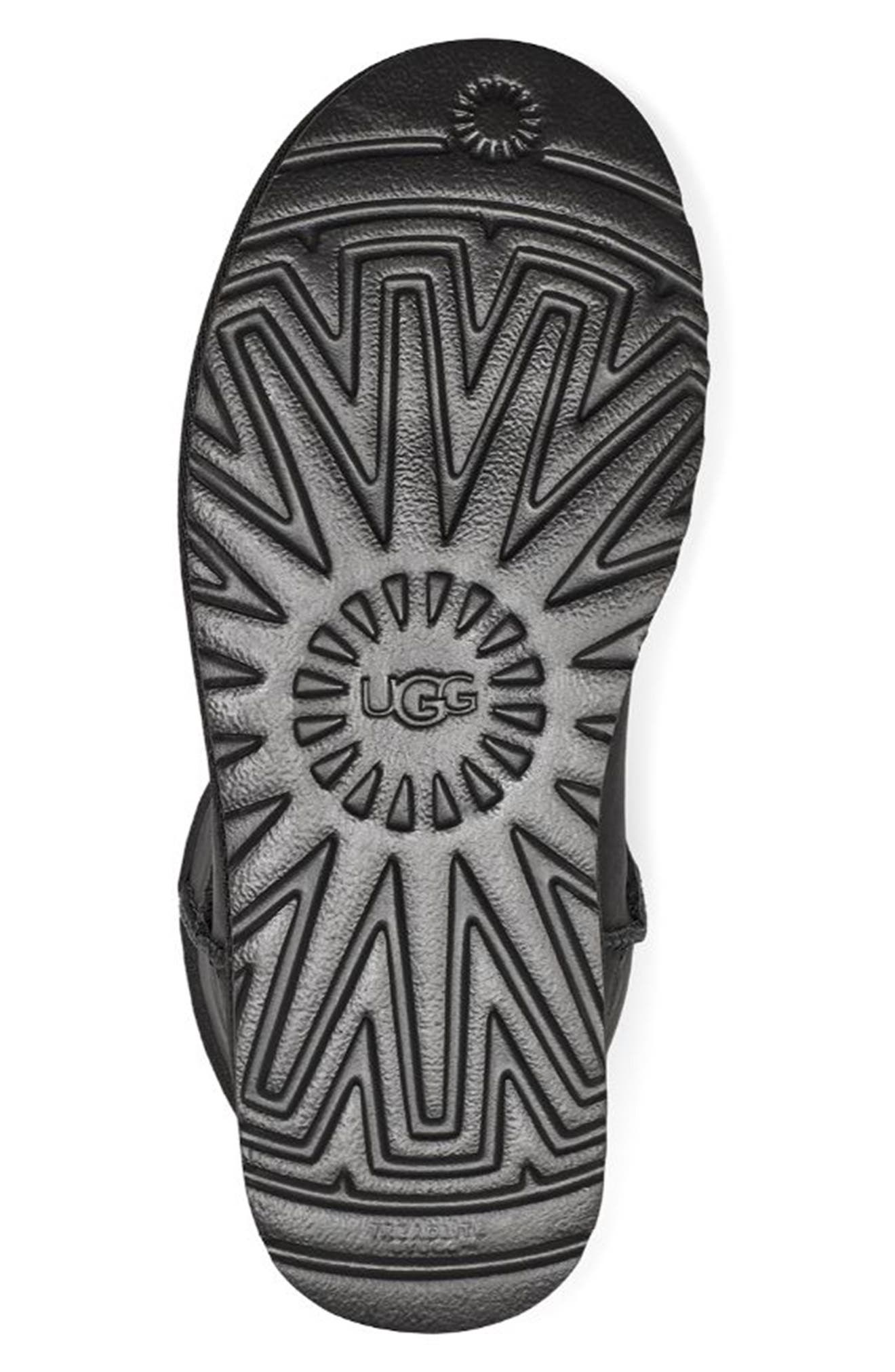 UGG<sup>®</sup> Classic Short Leather Water Resistant Boot, Alternate, color, 