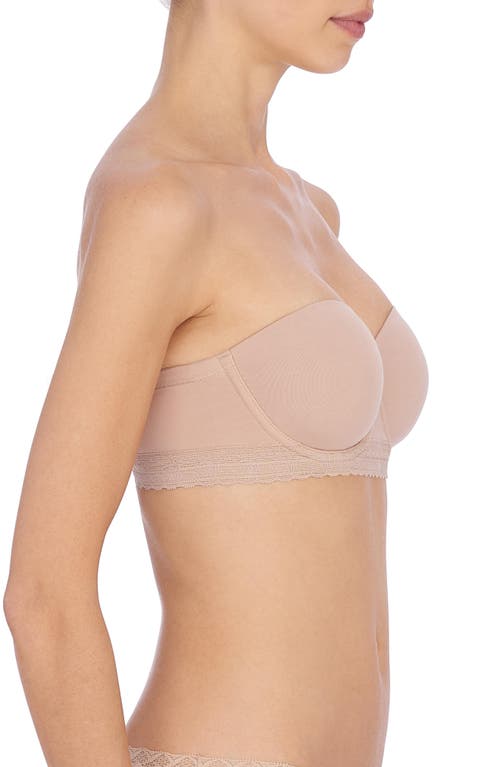 Natori Truly Smooth Longline Strapless Bra In Brown