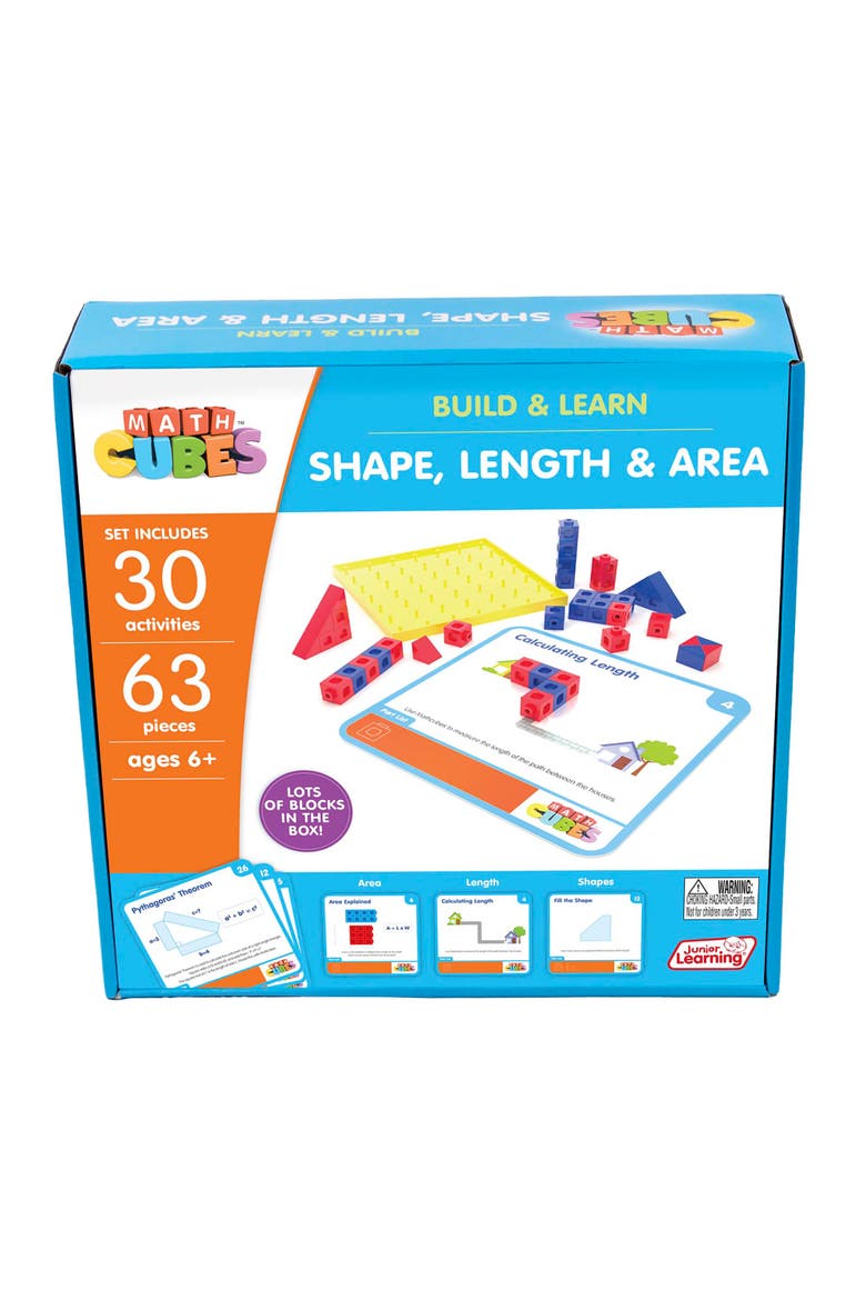 Shape, Length & Area 30 Activity Set, Main, color, Multicolored