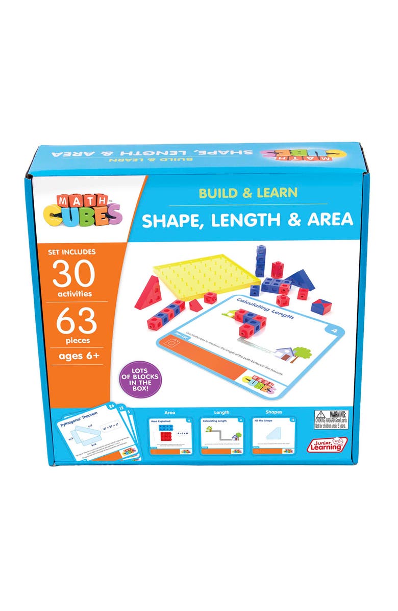 Junior Learning Shape, Length
Area 30 Activity Set, Main, color, Multicolored