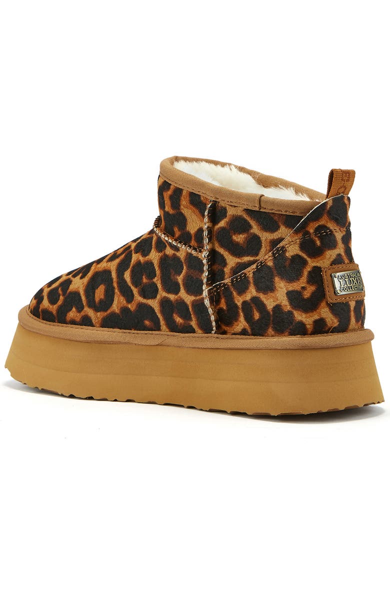 Australia Luxe Collective Cosy Ultra Platform Bootie, Alternate, color, Leopard