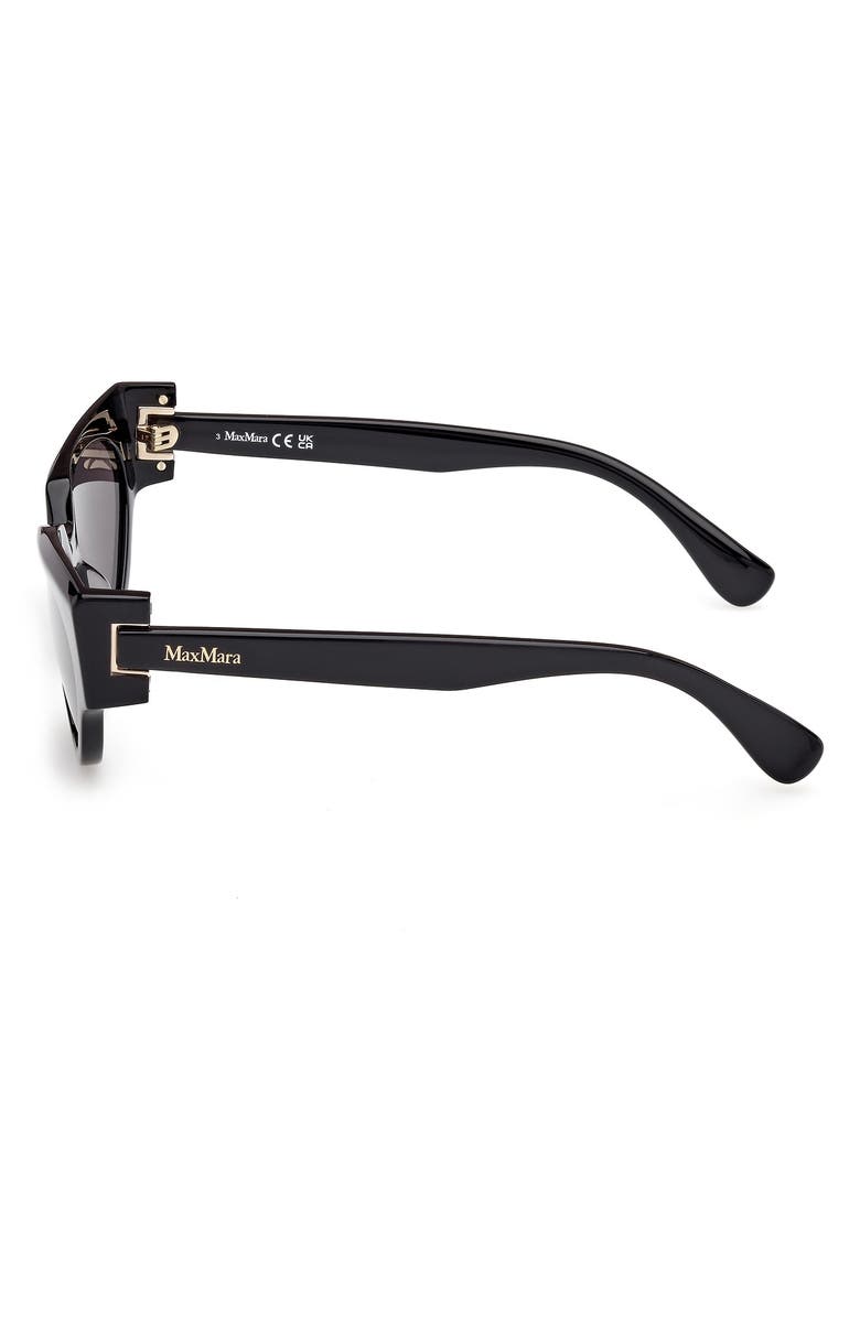 Max Mara 55mm Cat Eye Sunglasses, Alternate, color,