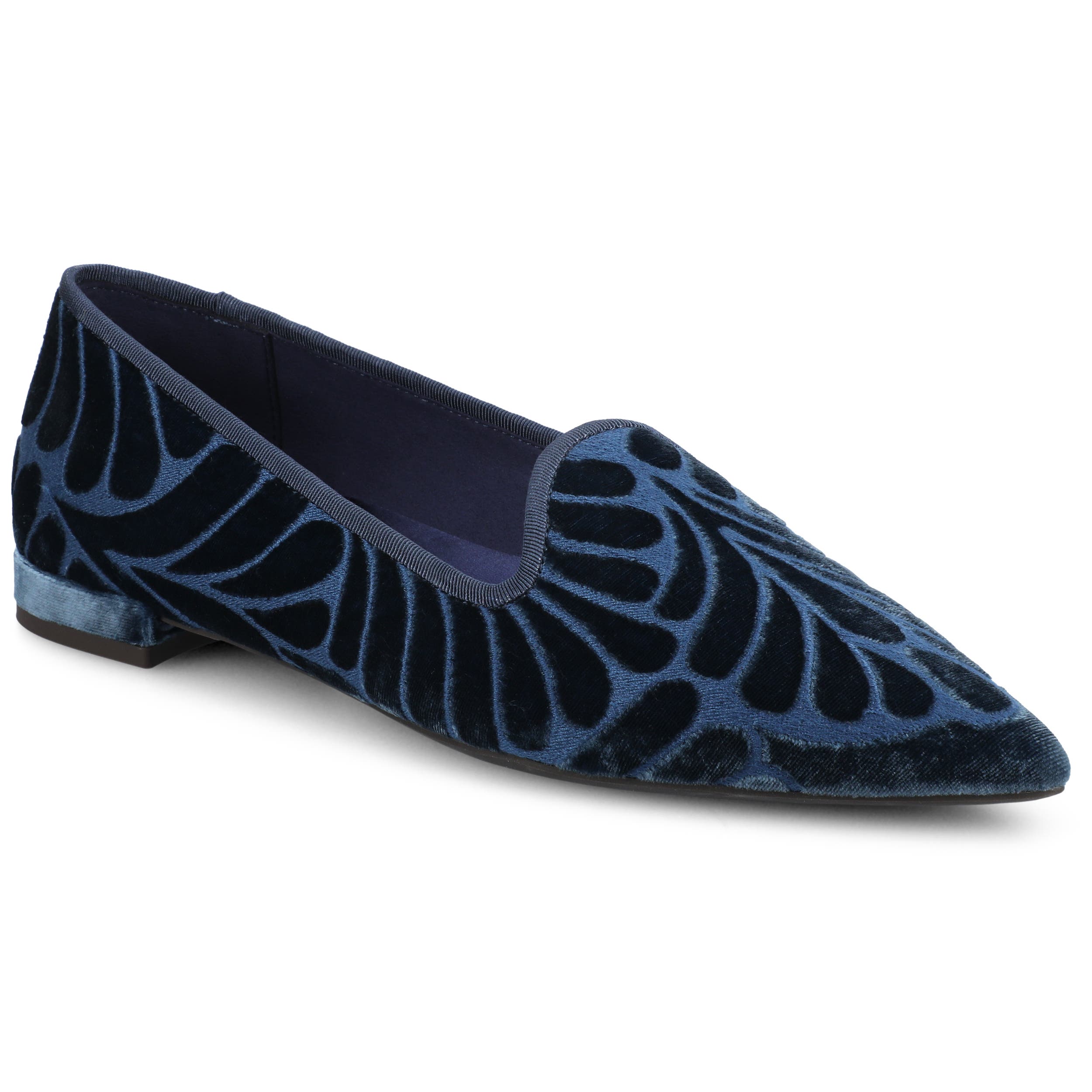 Birdies The Starfinch 15 Embroidered Loafer, Main, color, Ocean