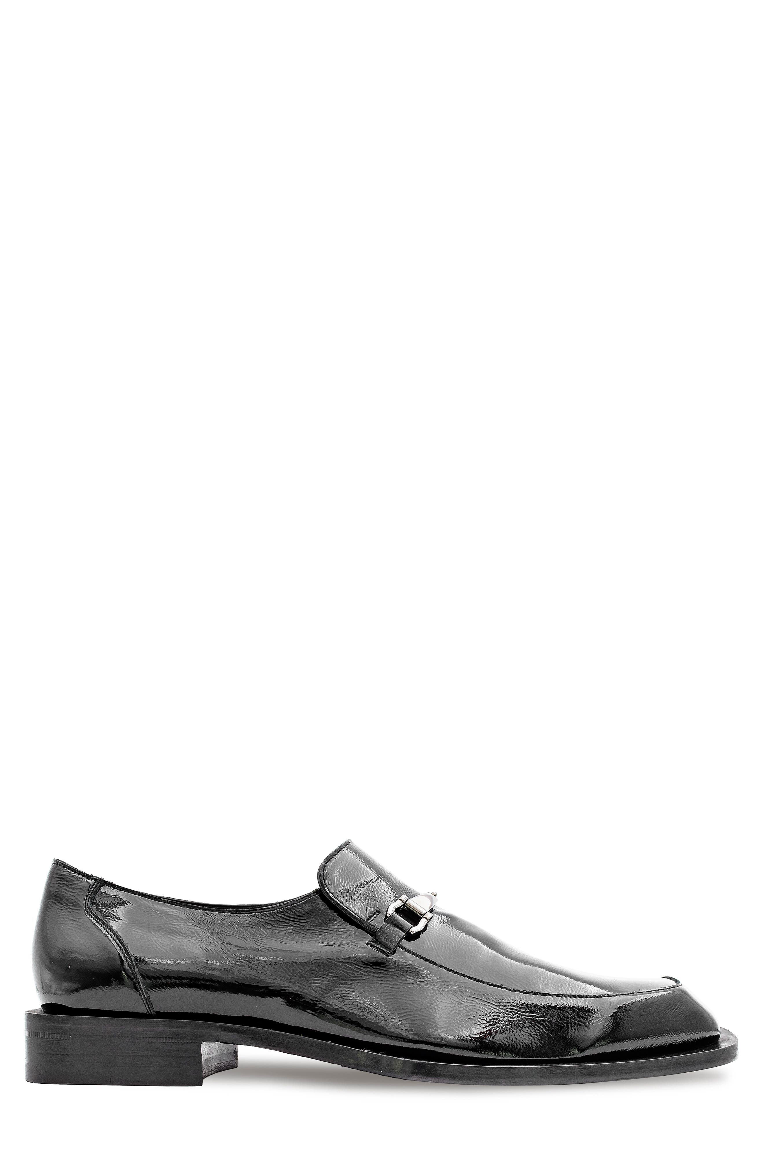 Mezlan Accola Bit Loafer, Alternate, color, Black