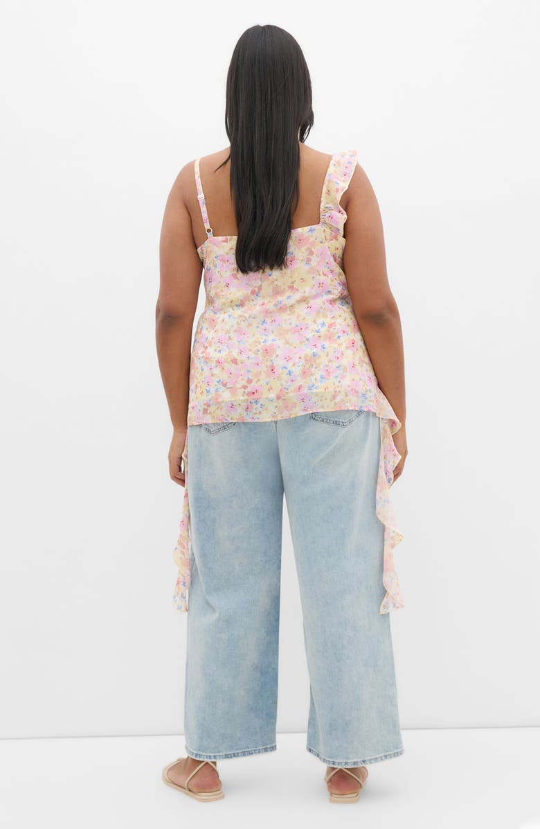 City Chic Waverly Floral Print Camisole, Alternate, color, Vintage Ditsy