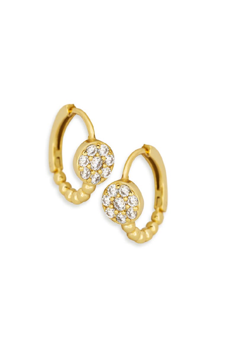 Gold Vermeil Hoops, Main, color, Gold