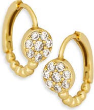 Mazin Jewels Gold Vermeil Hoops