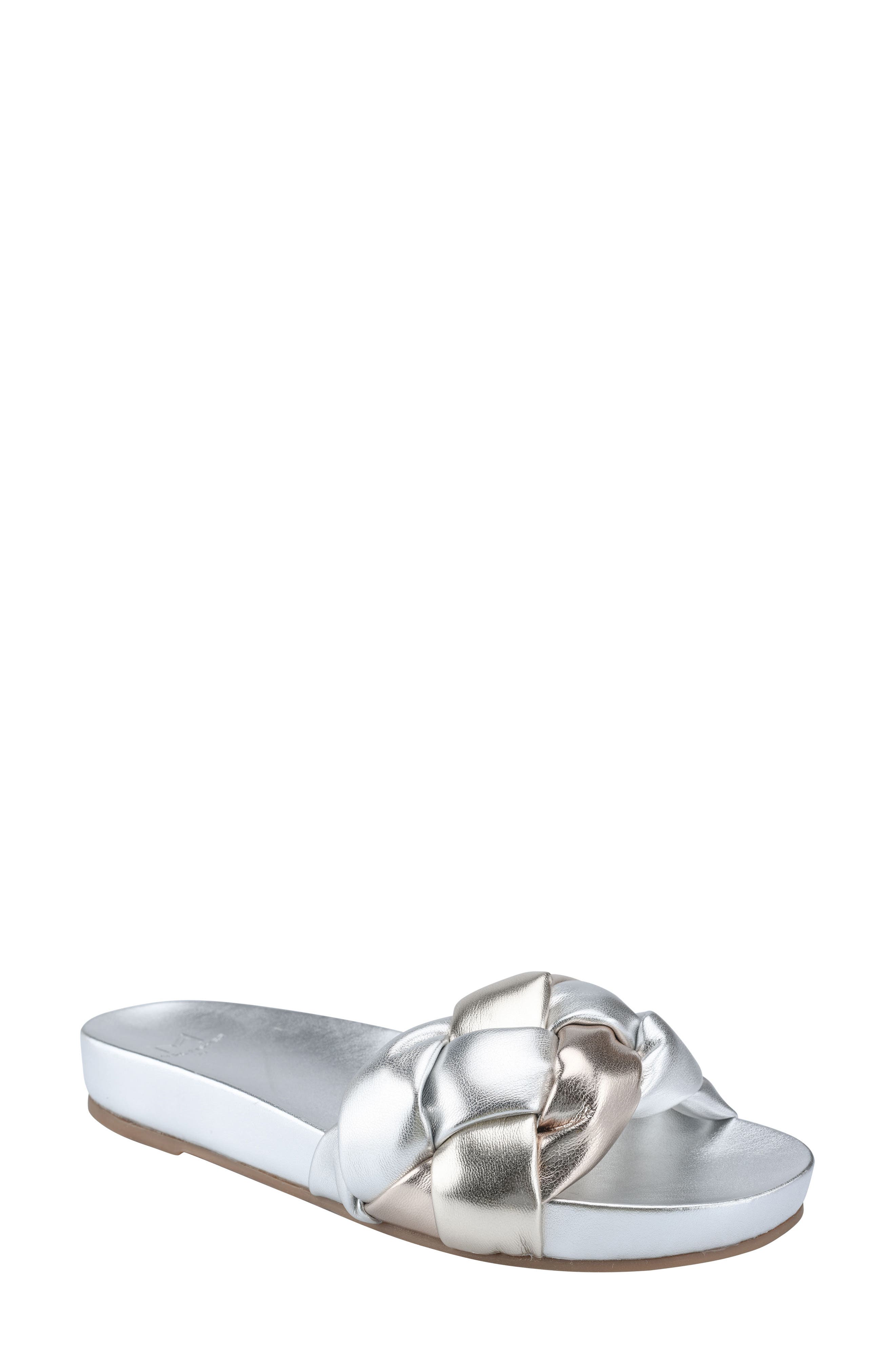 Imenta Slide Sandal, Main, color, SIL01
