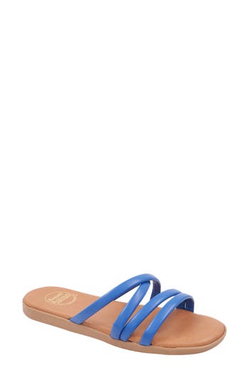 Andre Assous André Assous Pheonix Featherweights™ Slide Sandal In French Blue