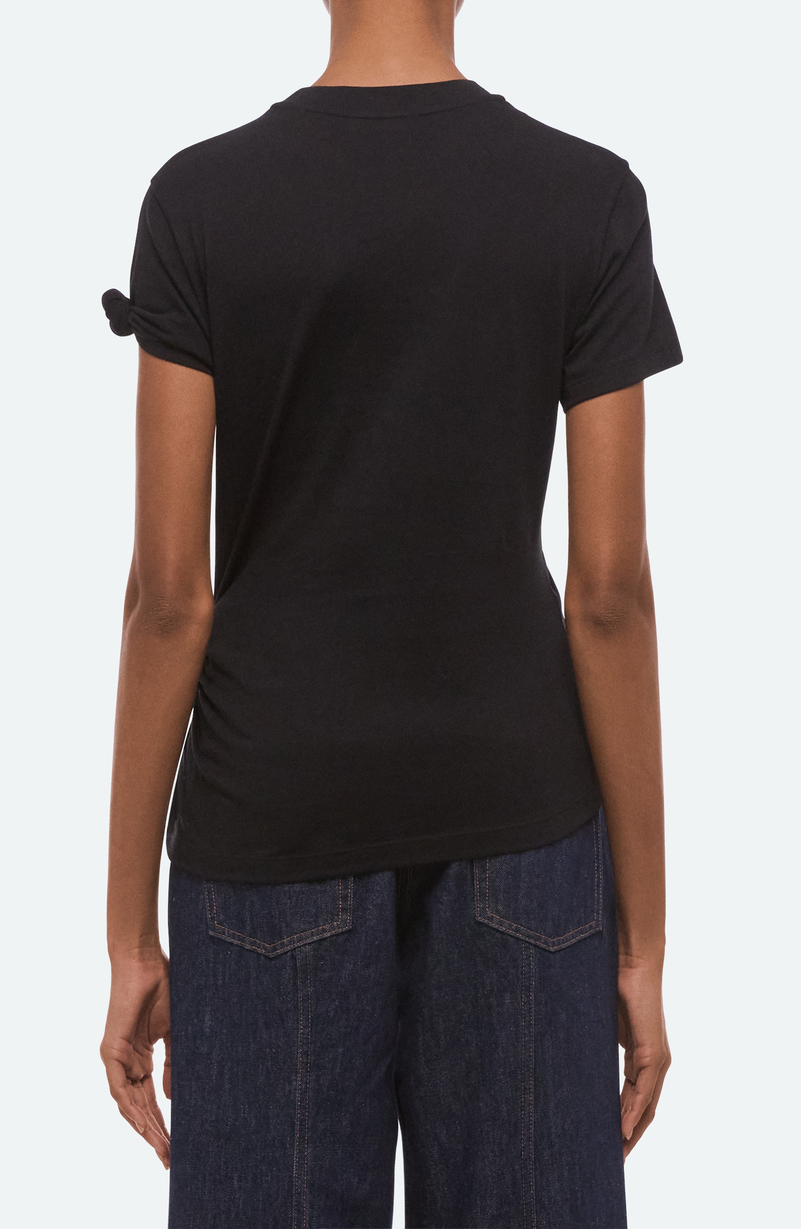 Knot Detail Cotton Baby Tee - image 2