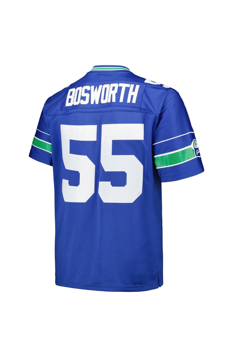 Mitchell & Ness Men's Mitchell & Ness Brian Bosworth Royal Seattle Seahawks Big & Tall 1987 Legacy Retired Player Jersey, Alternate, color, Royal