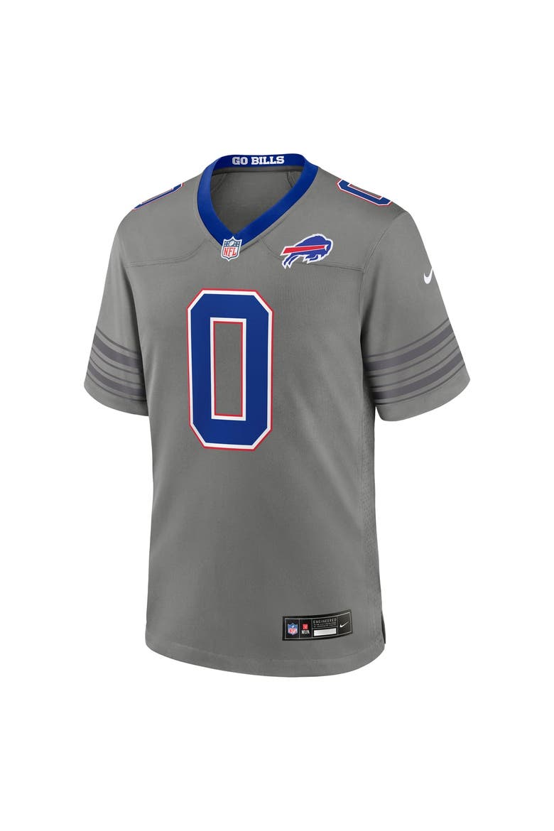 Men's Nike Keon Coleman Gray Buffalo Bills Nickel City Game Jersey, Alternate, color, Gray