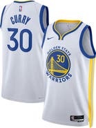 Nike Unisex Nike Stephen Curry White Golden State Warriors Swingman Jersey - Association Edition