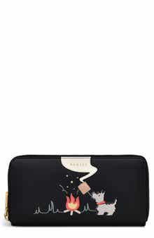 Radley Toasting Marshmallow Large Zip Wallet