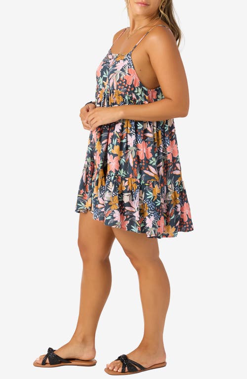 O'neill Saltwater Essentials Rilee Cover-up Sundress In Gray