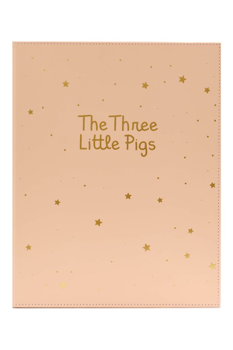 'The Three Little Pigs' Recordable Book, Main, color, PINK