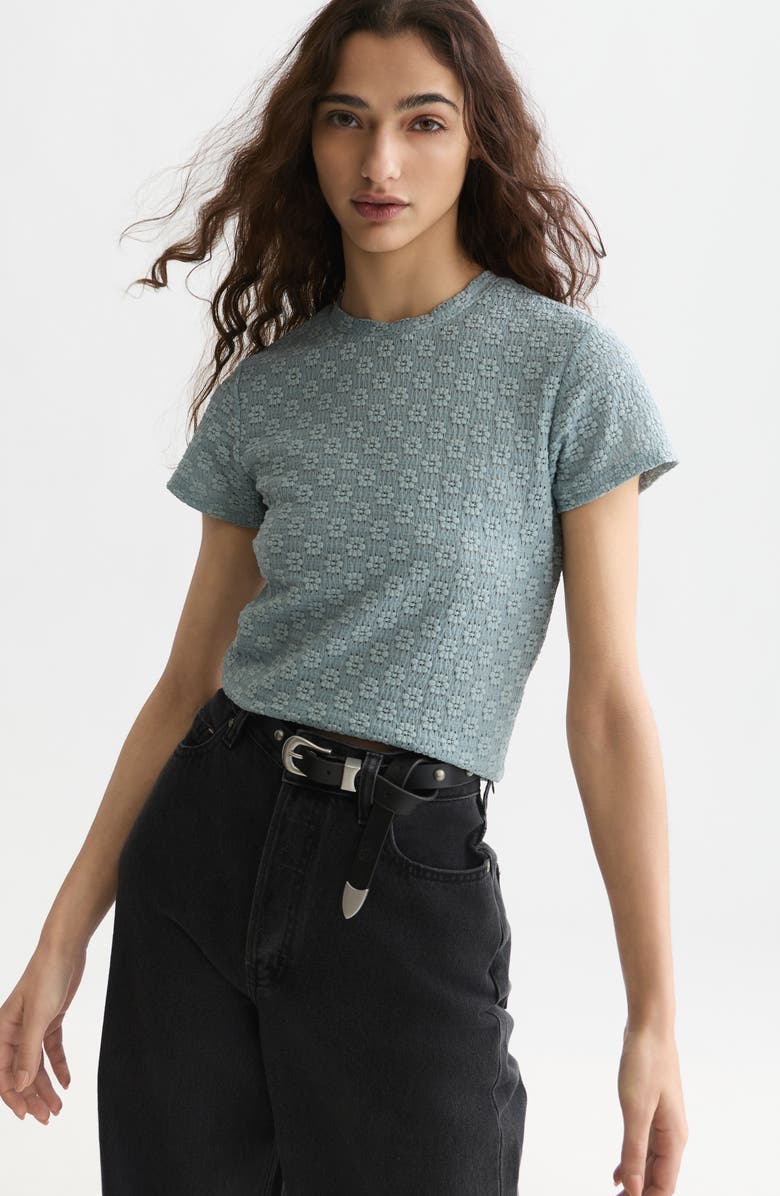 Scotch & Soda Open Structure Top, Alternate, color, Arona