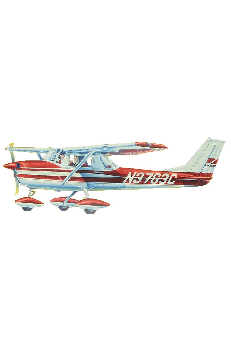 Cessna 150 Laser Cut Model Kit, Alternate, color, Red