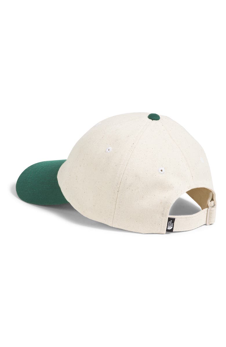 The North Face The Norm Baseball Cap, Alternate, color, Hunter Green/ White Dune