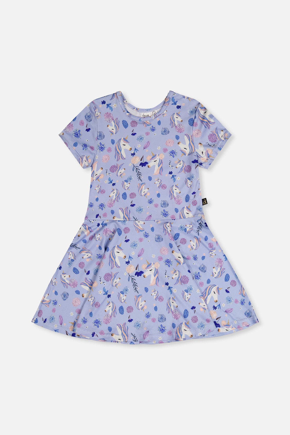 selected Purple Unicorn Print