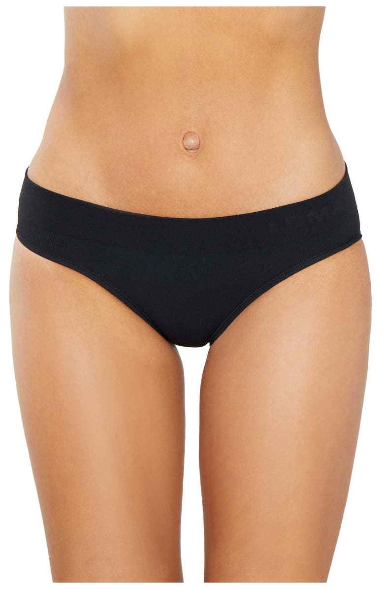 LDMA Low Hide Brief, Alternate, color, Black