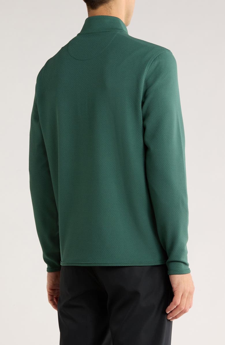 Greg Norman Quarter Zip Pullover, Alternate, color, Trekking Green