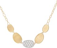 Marco Bicego Lunaria Frontal Necklace