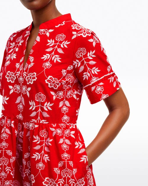 Draper James Simone Embroidered Mini Dress