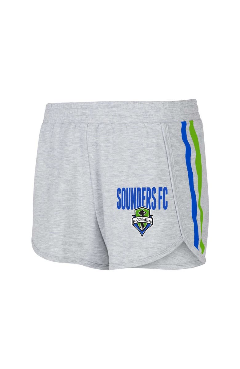 CONCEPTS SPORT Women's Concepts Sport Gray Seattle Sounders FC Cedar Tri-Blend Shorts, Alternate, color, Gray