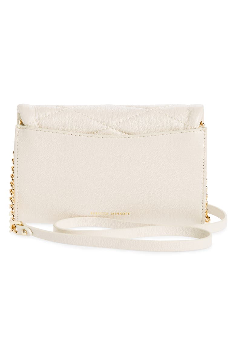 Edie Wallet on a Chain, Alternate, color, PEARL