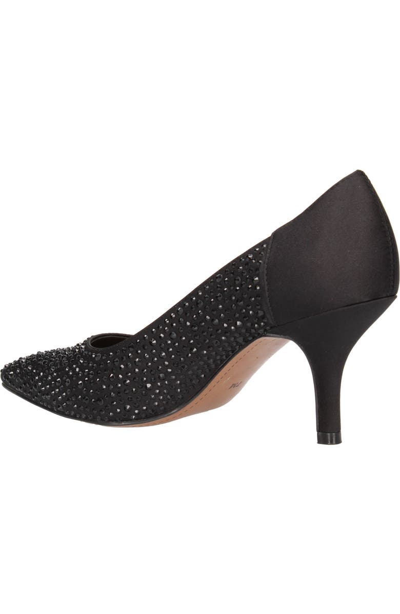 J. Reneé Rishna Crystal Embellished Pointed Toe Pump, Alternate, color,