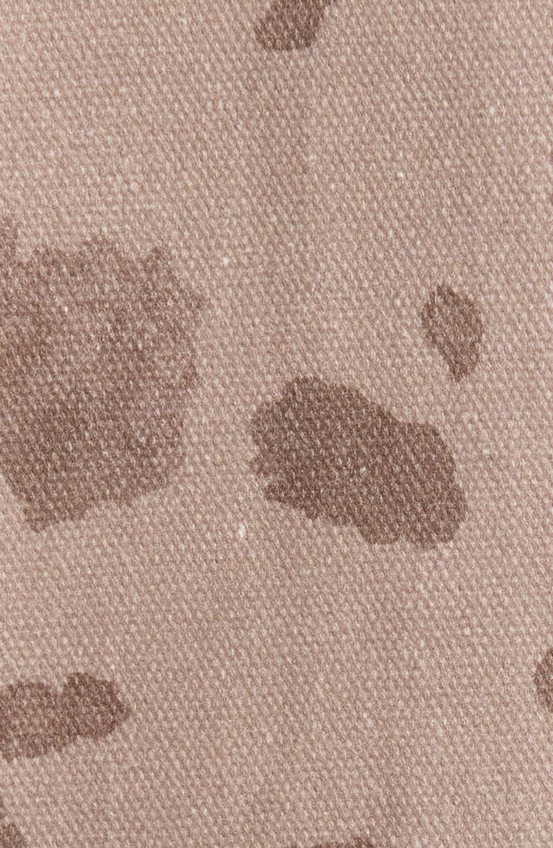 HONOR THE GIFT Tonal Floral Twill Trucker Jacket, Alternate, color, Pebble