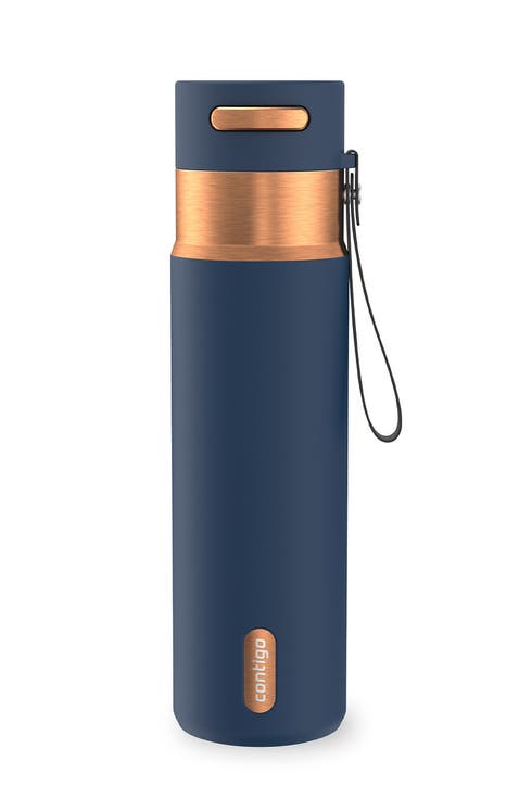 AutoSeal 24 oz Leakproof Bottle with Carrying Strap