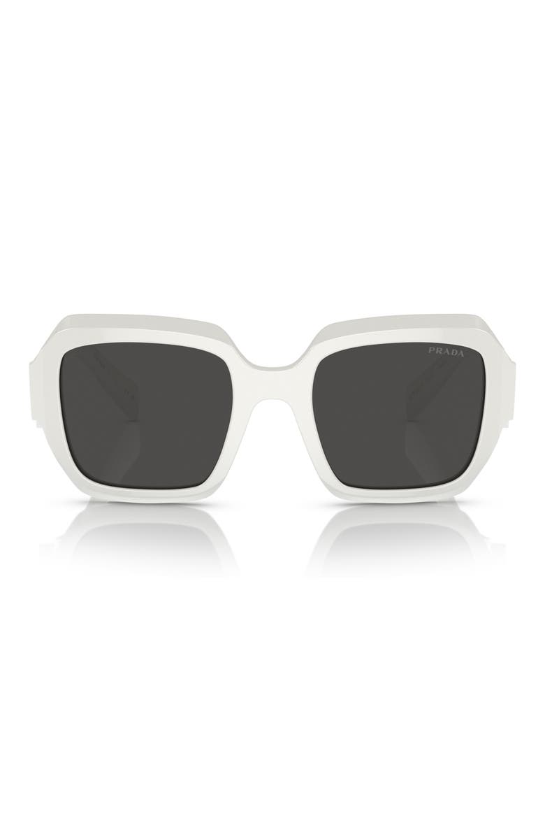 54mm Pillow Sunglasses, Main, color, BONE