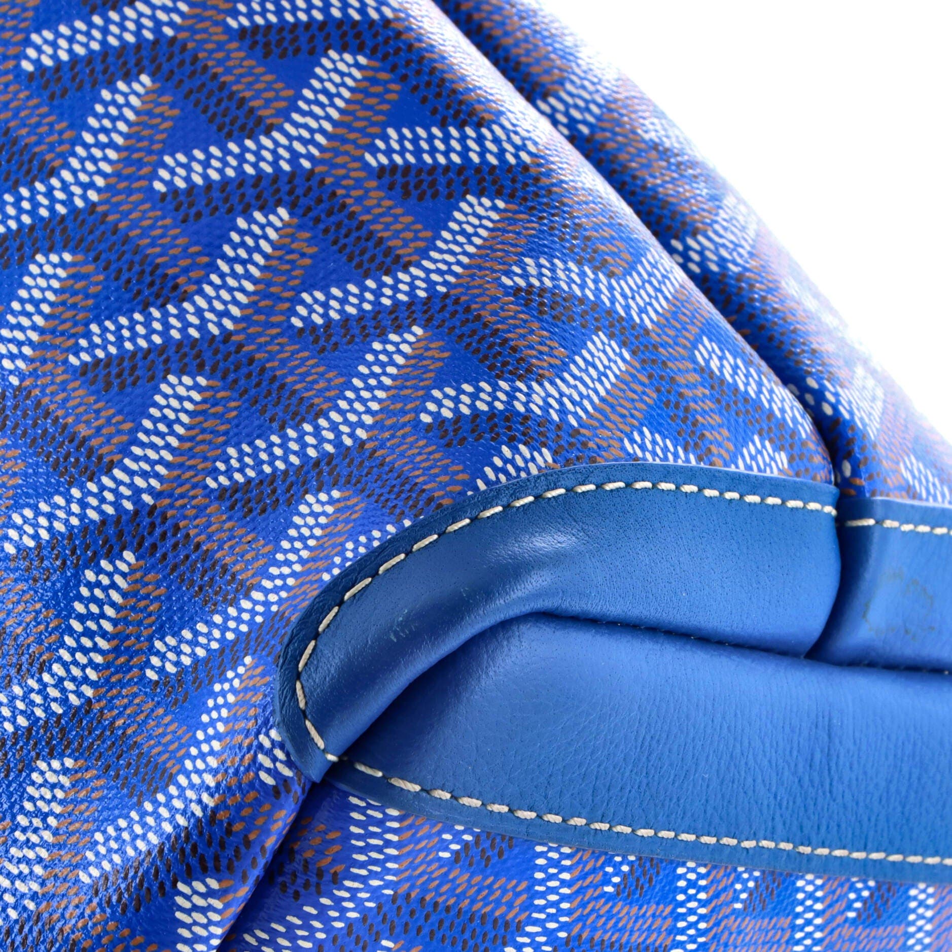 Pre-Owned Goyard Artois Tote Coated Canvas PM, Alternate, color, Blue