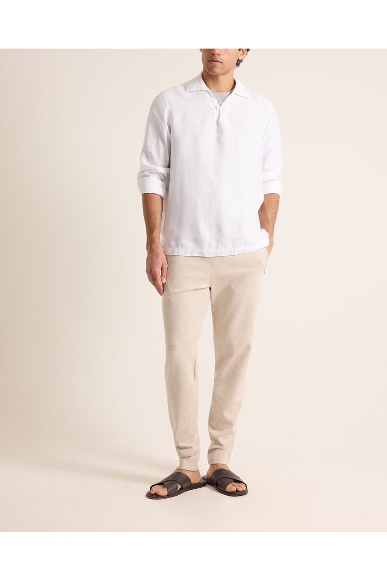 Struma Cashmere Classic Fit Cashmere Blend Sweat Pants, Main, color, BISCUIT MELANGE