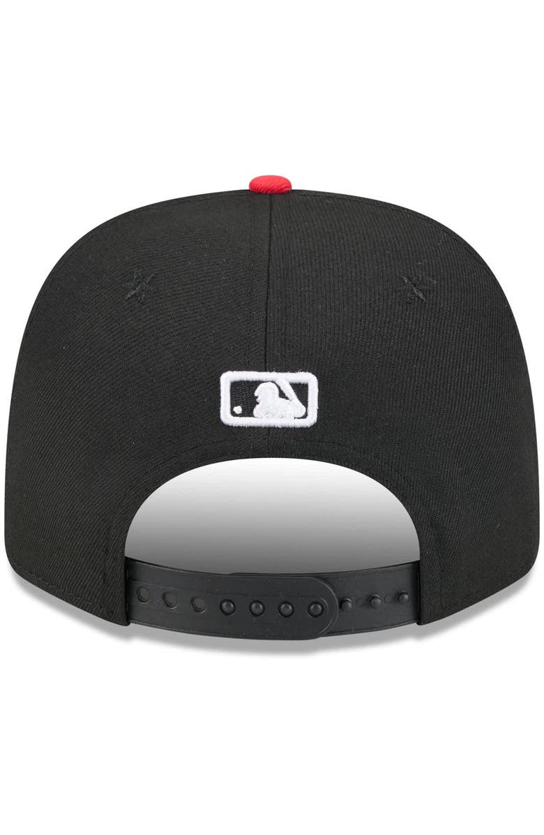 New Era Men's New Era Black/Red Chicago White Sox 2025 City Connect Alternate 9SEVENTY Adjustable Hat, Alternate, color, Black