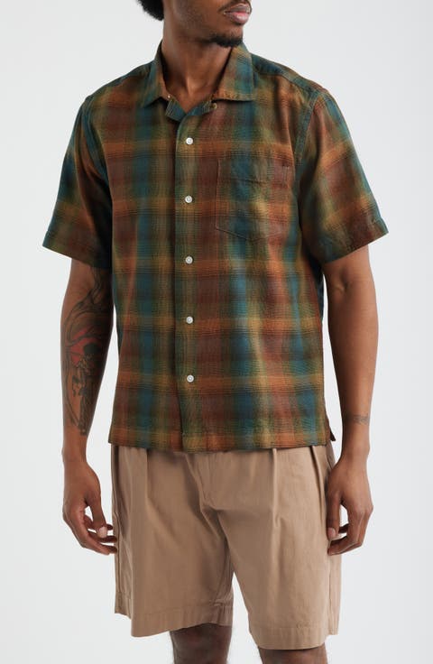 Plaid Resort Shirt
