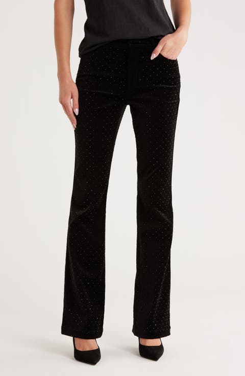 Ditsy Shailene Sequined Velvet Pants