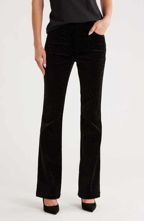 Cinq à Sept Ditsy Shailene Sequined Velvet Pants