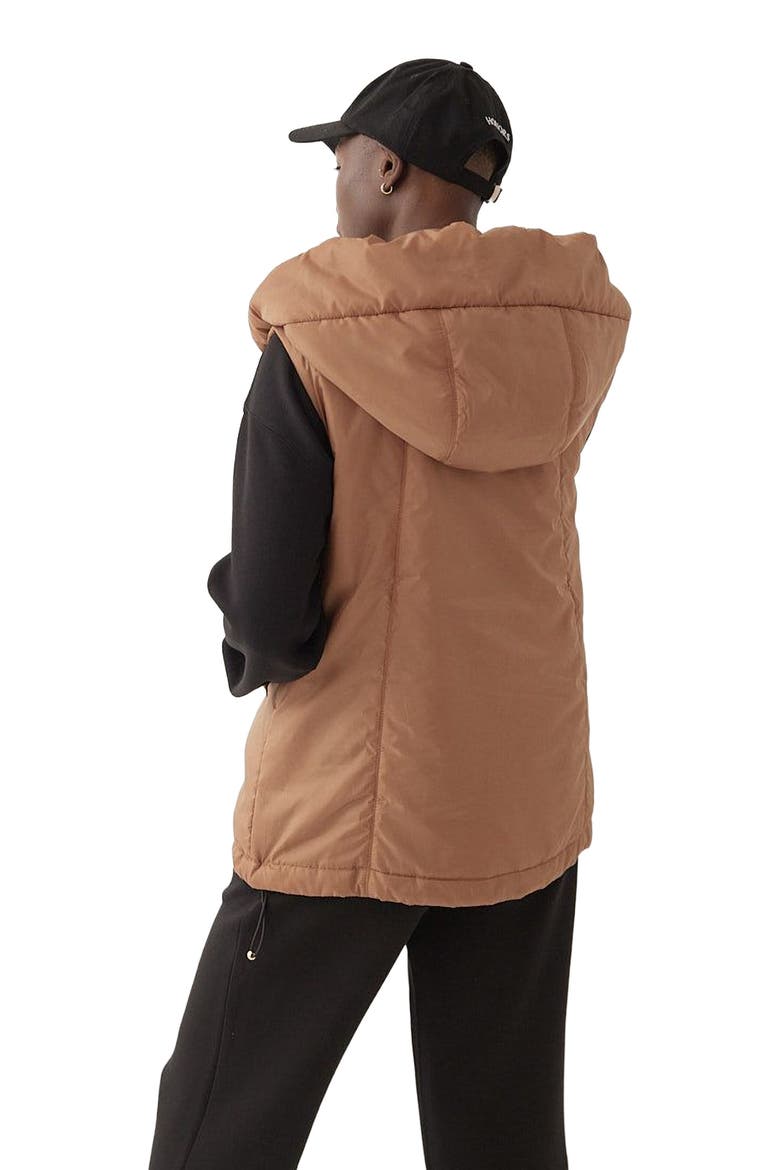The Hooded Vest, Alternate, color, Copper