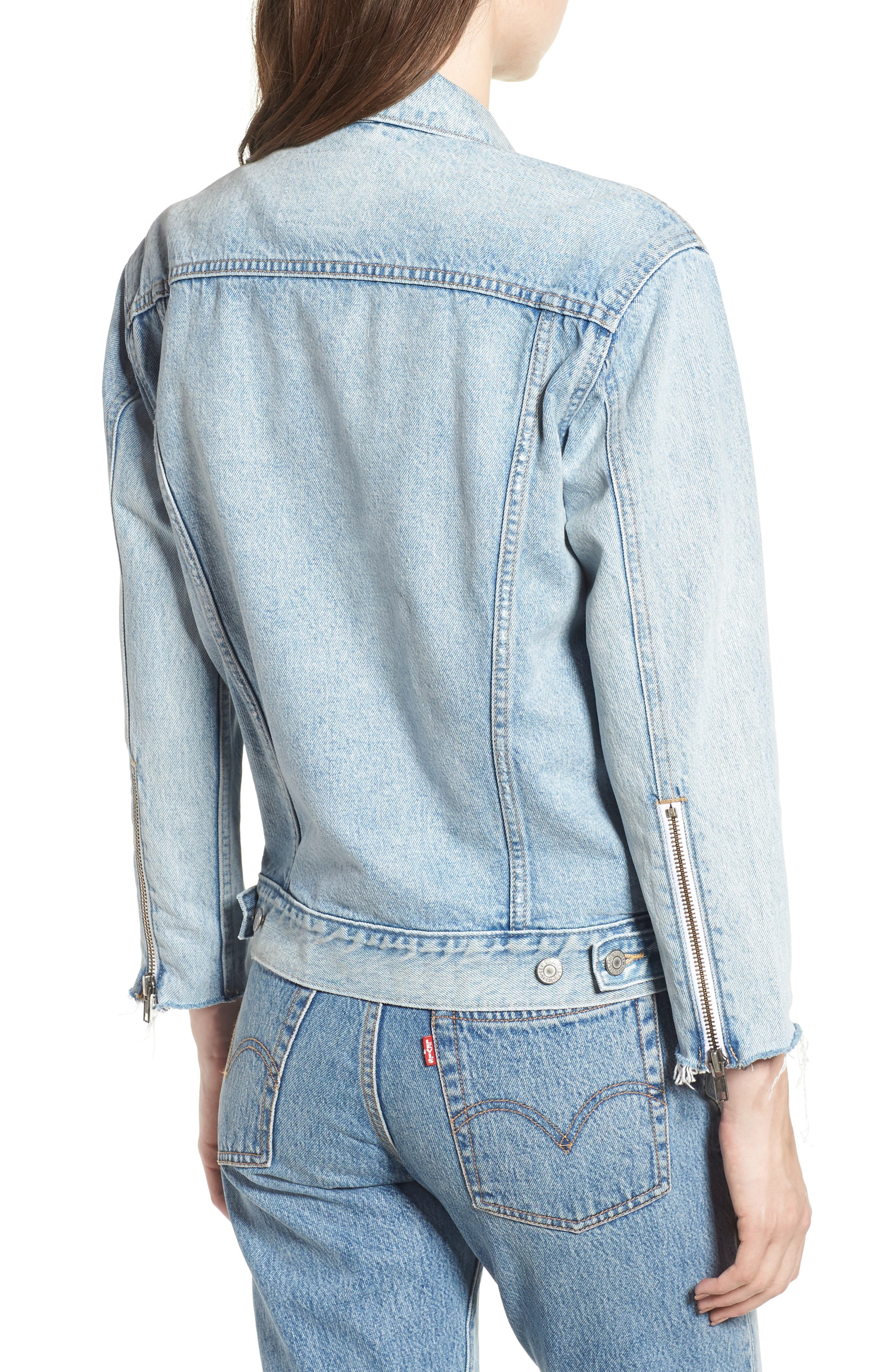 Levi's Levi's® Ex-Boyfriend Denim Trucker Jacket (Women) | Nordstromrack