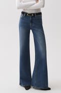 Pistola Vivian High Waist Wide Leg Petite Jeans