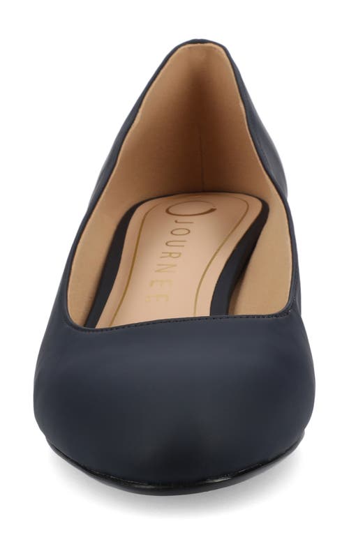 JOURNEE COLLECTION JOURNEE COLLECTION SAARII BLOCK HEEL PUMP